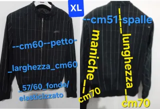 Giacca Bomber Split Uomo XL