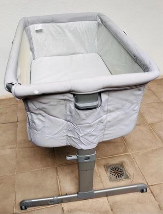 Cuna colecho Chicco gris