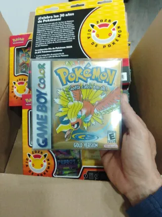 Game Boy Color Pokémon Edición Oro