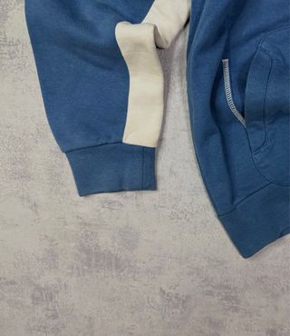 Sudadera Puma Vintage Streetwear Azul y Blanca