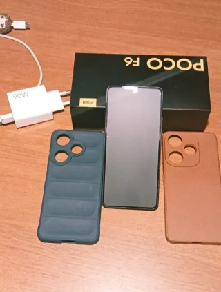 Xiaomi POCO F6 512GB + Cargador 90W y Fundas