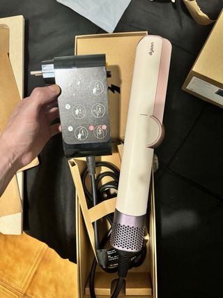 Piastra Dyson Airstrait Rosa Beige