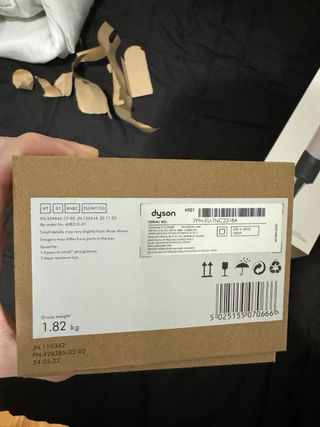 Piastra Dyson Airstrait Rosa Beige