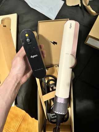 Piastra Dyson Airstrait Rosa Beige