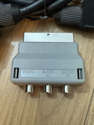 Cable SCART a RCA Adaptador AV