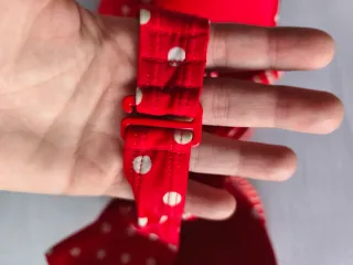 Sujetador bikini rojo lunares SOLO ENVIO