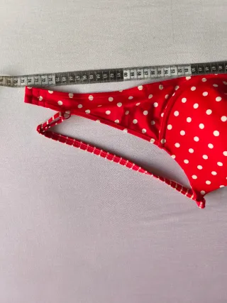 Sujetador bikini rojo lunares SOLO ENVIO