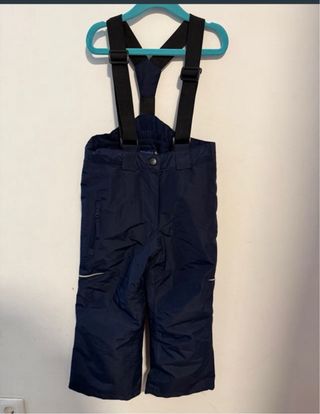 Pantalones de nieve con tirantes