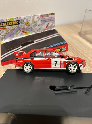 Scalextric Mitsubishi Lancer Evo 7 WRC edicion lim