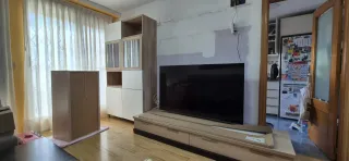 Mueble inferior TV madera haya/roble claro+marron