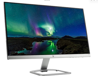 Monitor HP 24es Delgado Plata y Negro