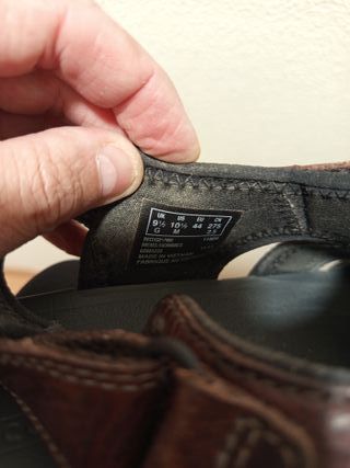 Sandalias de piel marrones, muy buena calidad