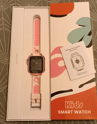 Smartwatch Infantil Kids Smart Watch Phone Rosa.