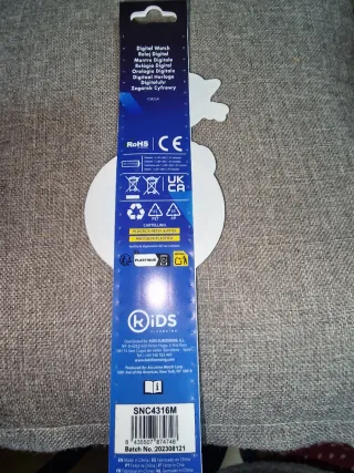 Reloj Digital Sonic The Hedgehog Azul