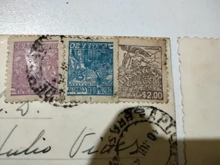 2 Postales Antiguas Brasil Copacabana Noche