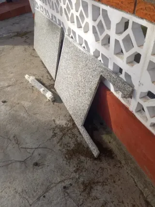 Bancada de granito de cocina.