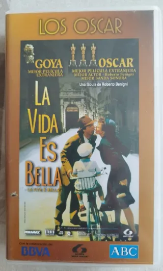 La Vida Es Bella VHS (Los Oscar)