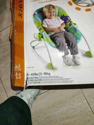 Hamaca para bebé con diseño infantil