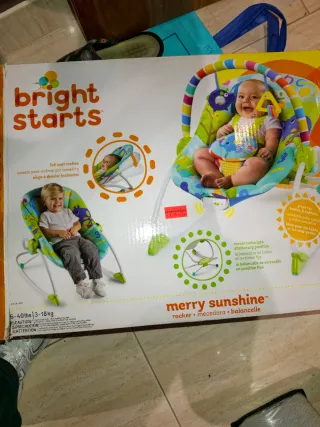 Hamaca para bebé con diseño infantil