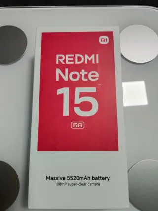 Móvil Redmi Note 15 5G Xiaomi