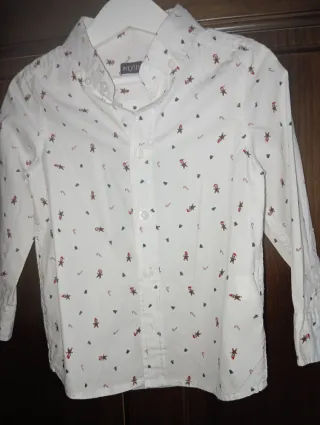 Camisa infantil estampada