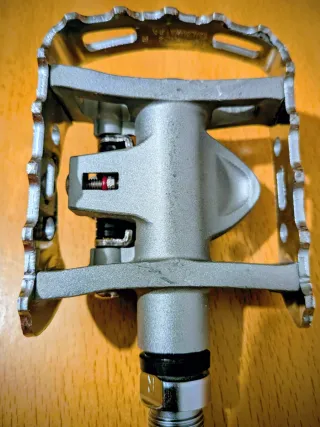 Pedales automáticos Shimano M324 SPD Mixtos MTB