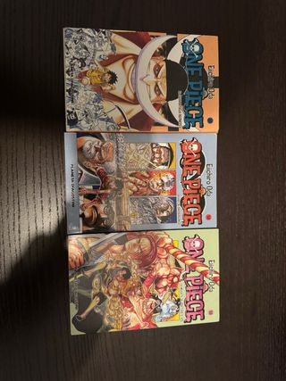 Manga One Piece. Volúmenes 57, 58 y 59