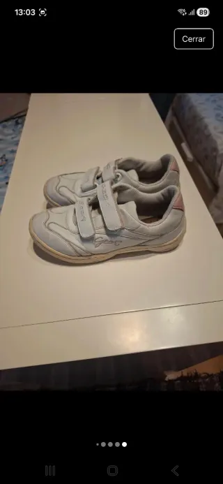 Zapatillas Geox Sport Blancas Velcro