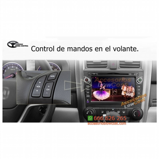 RADIO GPS 2 DIN 7 PULGADAS HD ESPECÍFICO PARA HON