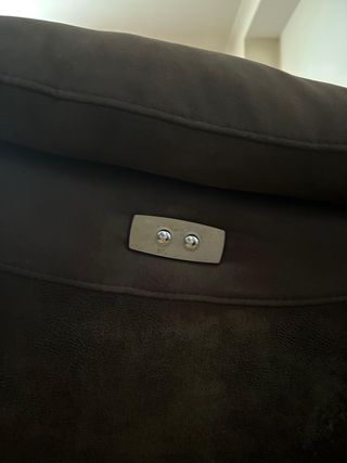 Divano relax motorizzato marrone cioccolato