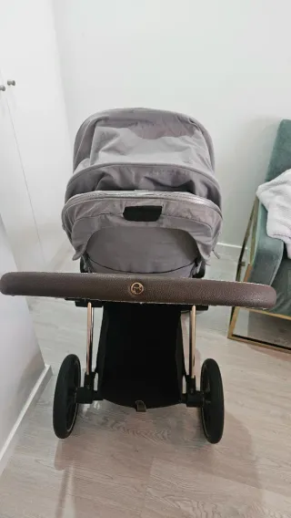 Cybex Priam Rose gold Silla y capazo de Paseo