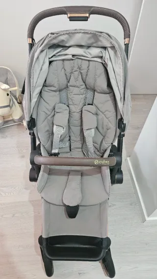 Cybex Priam Rose gold Silla y capazo de Paseo