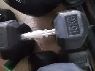 Mancuernas Hexagonales de todos los pesos