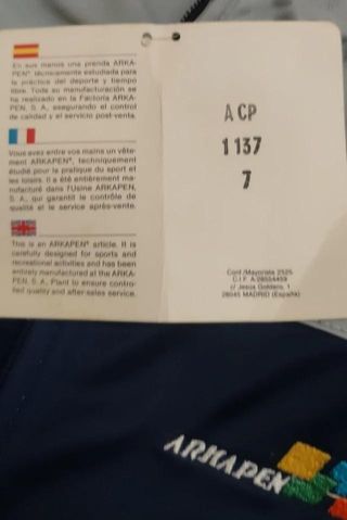 Chándal Arkapen 90s Talla M