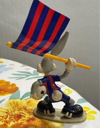 Figura Bugs Bunny Looney Tunes Barça PVC