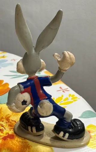 Figura Bugs Bunny Looney Tunes Barça PVC