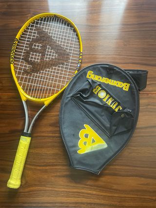 Raqueta de tenis Junior Boomerang con funda