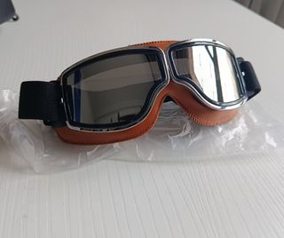 Casco Jet Negro Mate Talla L + Gafas