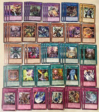 Lotto Yu-Gi-Oh! Carte Gladiatore Bestia