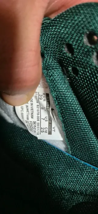 Nike Dunk Low Verdes Talla 39