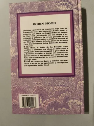 Libro Robin hood