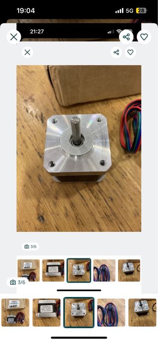 Motor Passo Aibecy OS2439-2-1 Novo