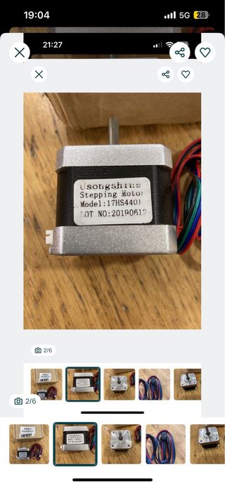 Motor Passo Aibecy OS2439-2-1 Novo