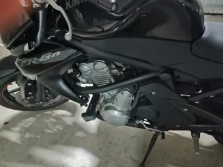Kawasaki ER-6N Moto Naked Negra