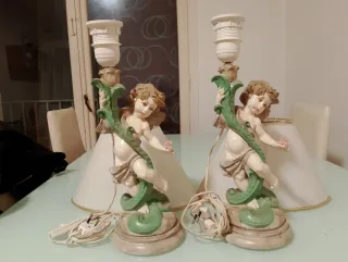 Lámparas Vintage Niños con Pantallas