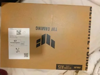 Portátil Gaming Asus TUF F15 Negro