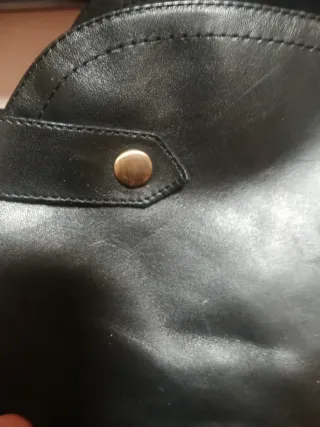 Stivali neri in pelle