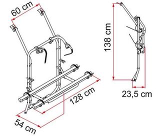 Portabicicletas Fiamma VW T4