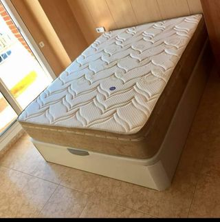 Canapé abatible con colchón