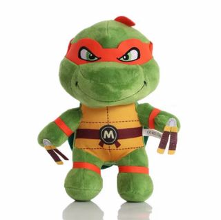 Peluche Tartarughe Ninja Set 4 Pezzi